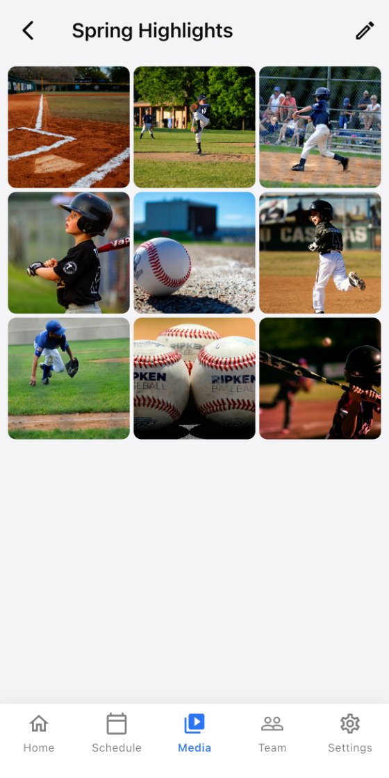Swing Baseball app screenshot
